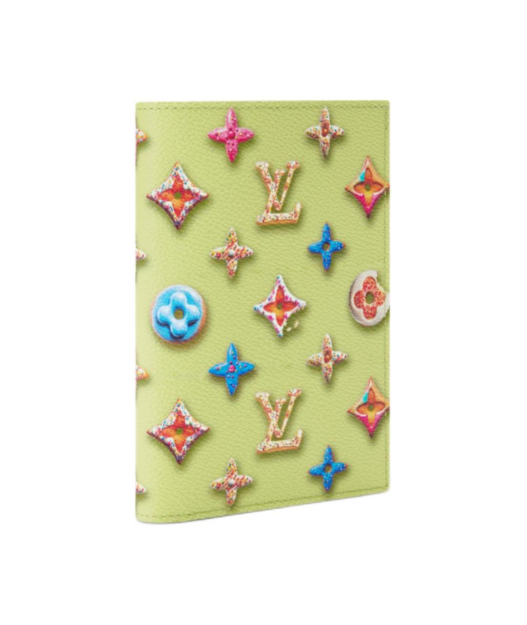 LOUIS VUITTON Зеленый кардхолдер, фото 2