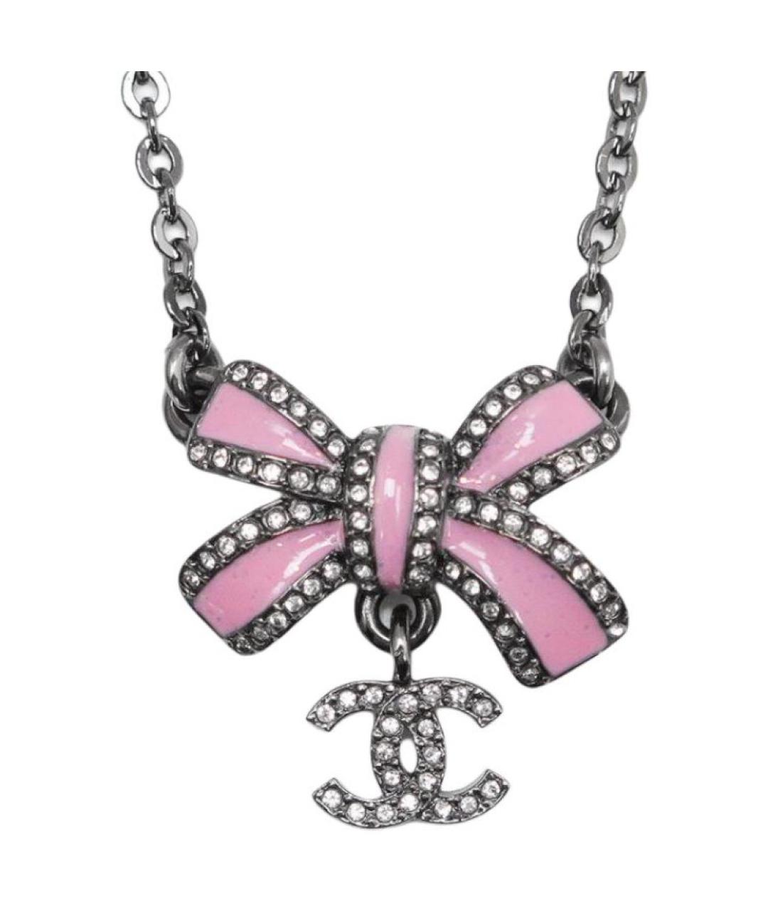 CHANEL Серебряное колье, фото 1