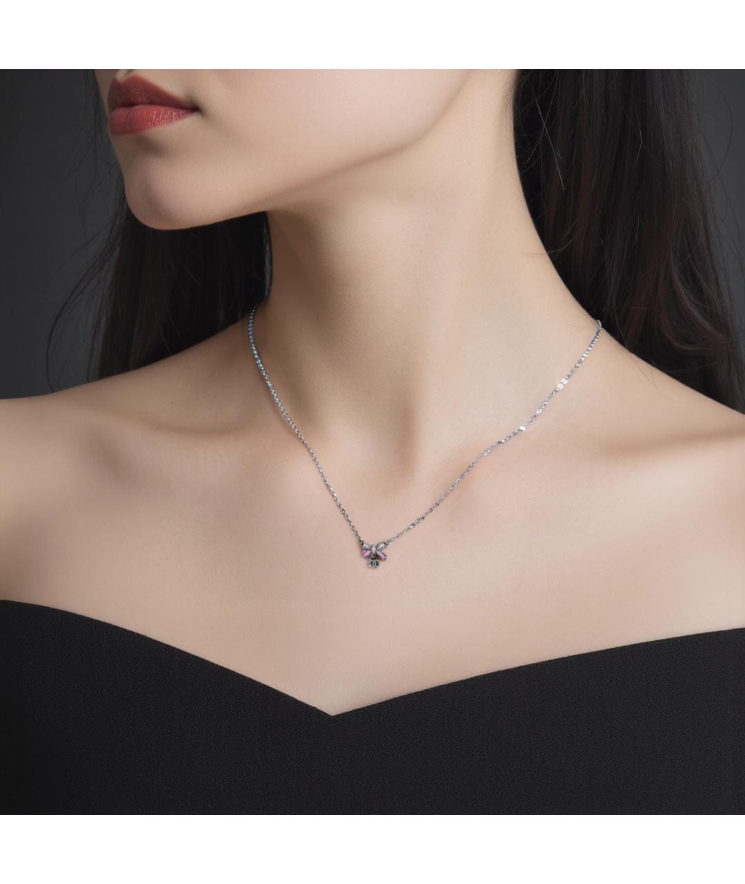 CHANEL Серебряное колье, фото 3