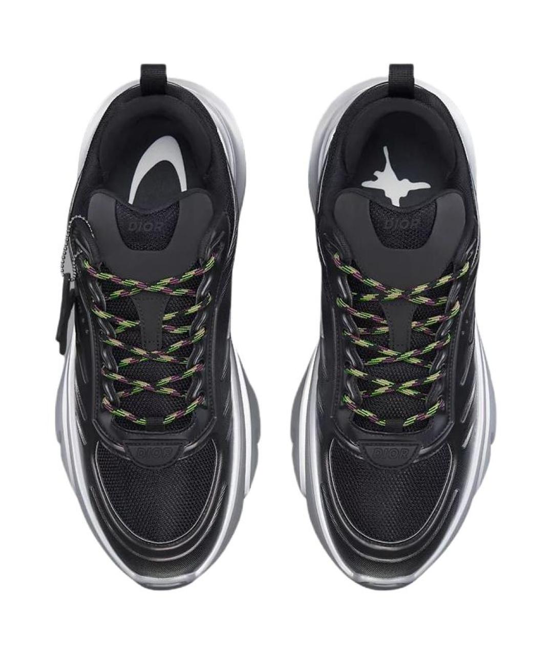 CHRISTIAN DIOR Черные низкие кроссовки / кеды, фото 5