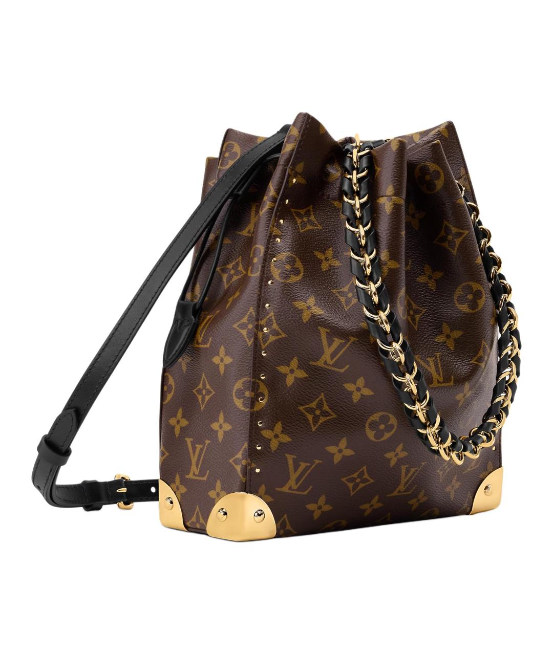 LOUIS VUITTON Коричневая сумка через плечо, фото 2