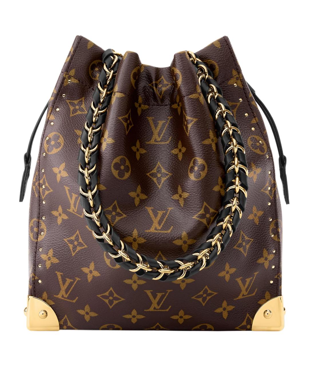 LOUIS VUITTON Коричневая сумка через плечо, фото 1