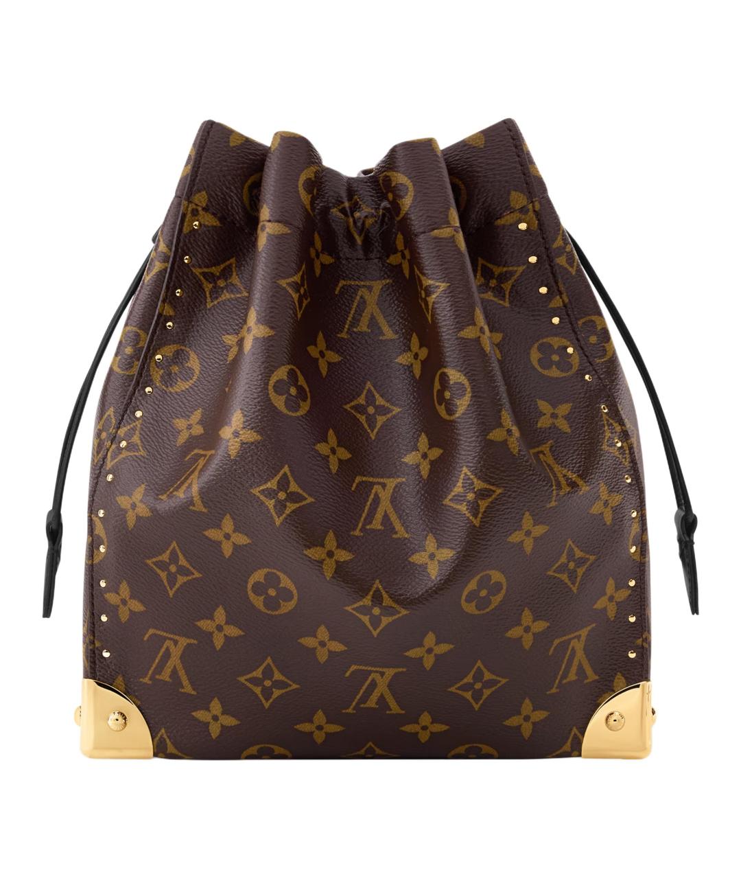 LOUIS VUITTON Коричневая сумка через плечо, фото 3