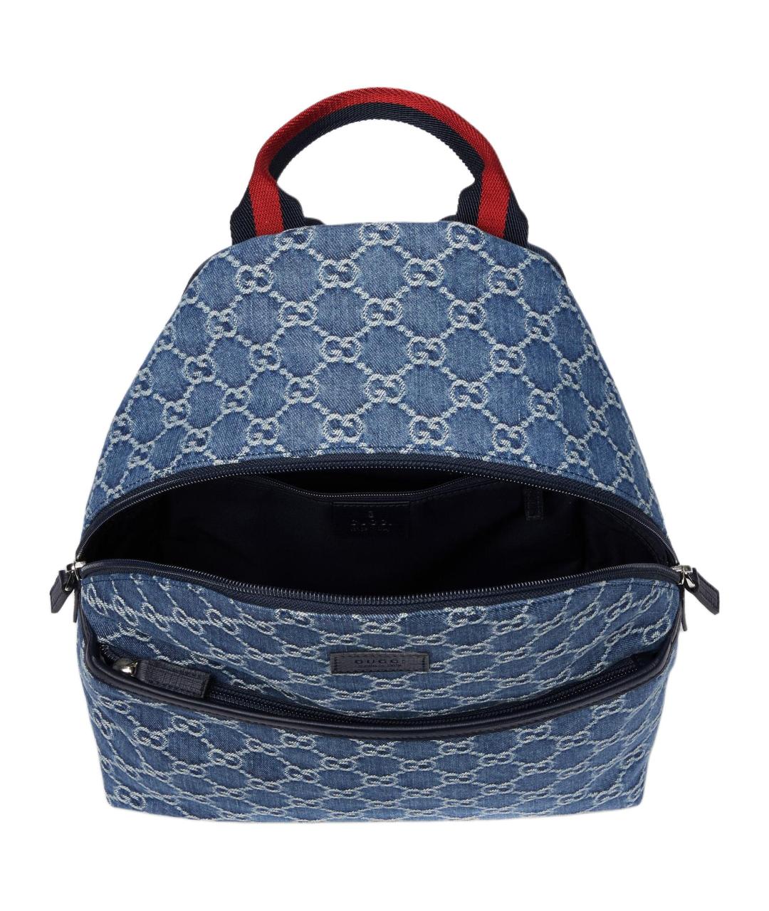 GUCCI Синий рюкзак, фото 5