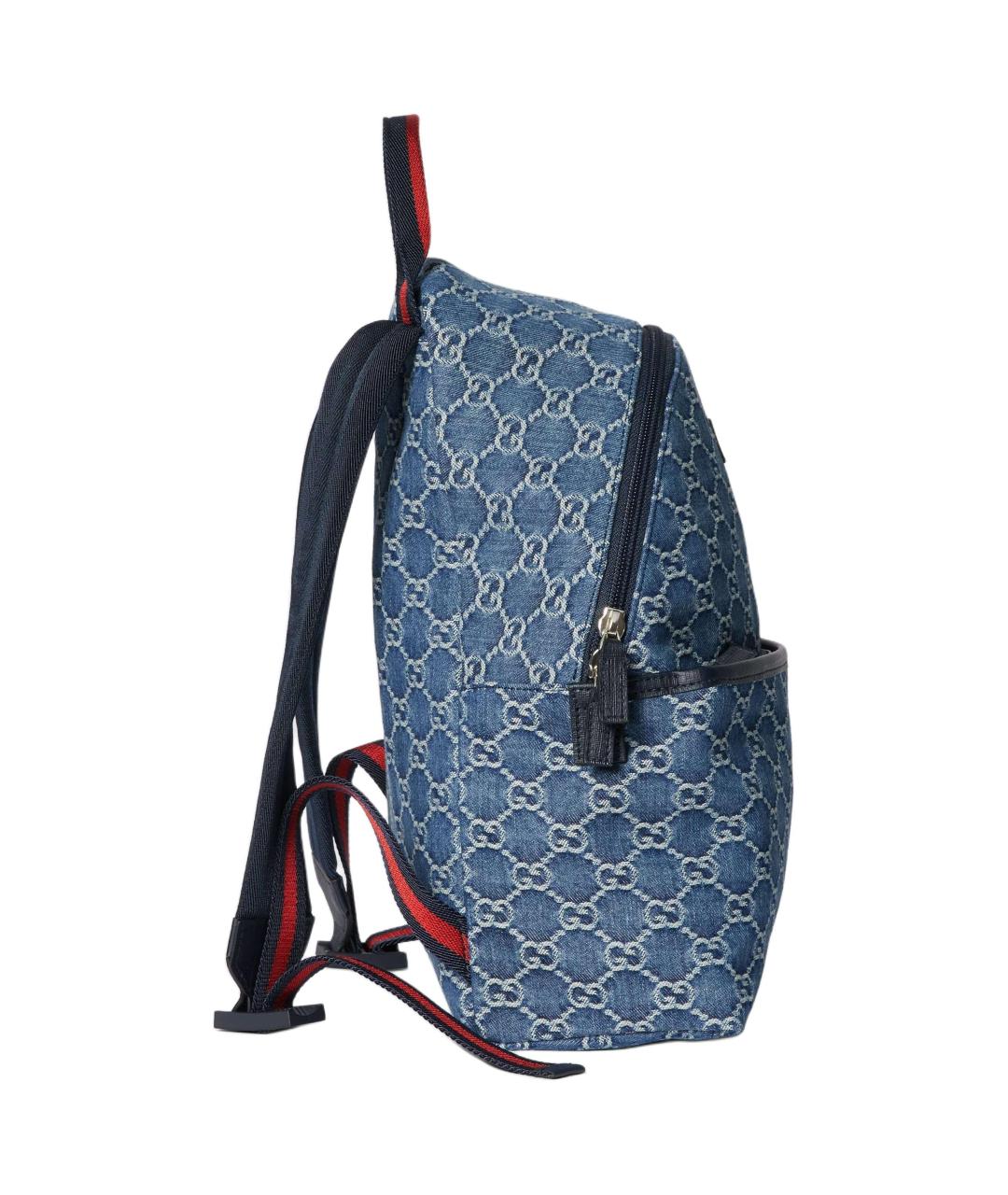 GUCCI Синий рюкзак, фото 3