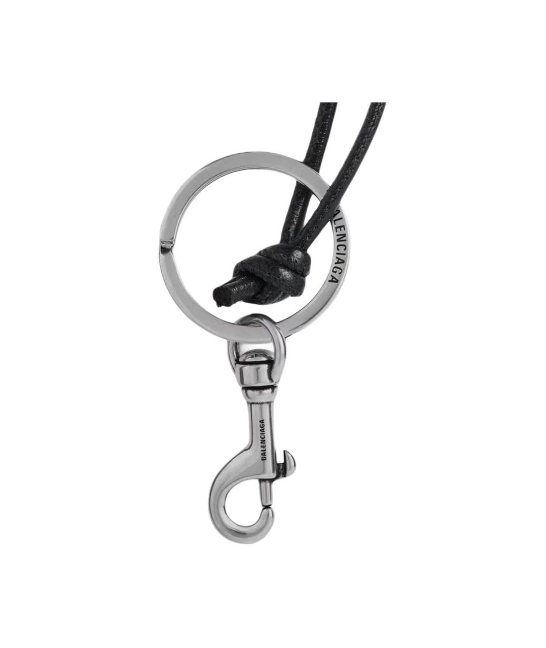 BALENCIAGA Черный кожаный кардхолдер, фото 4