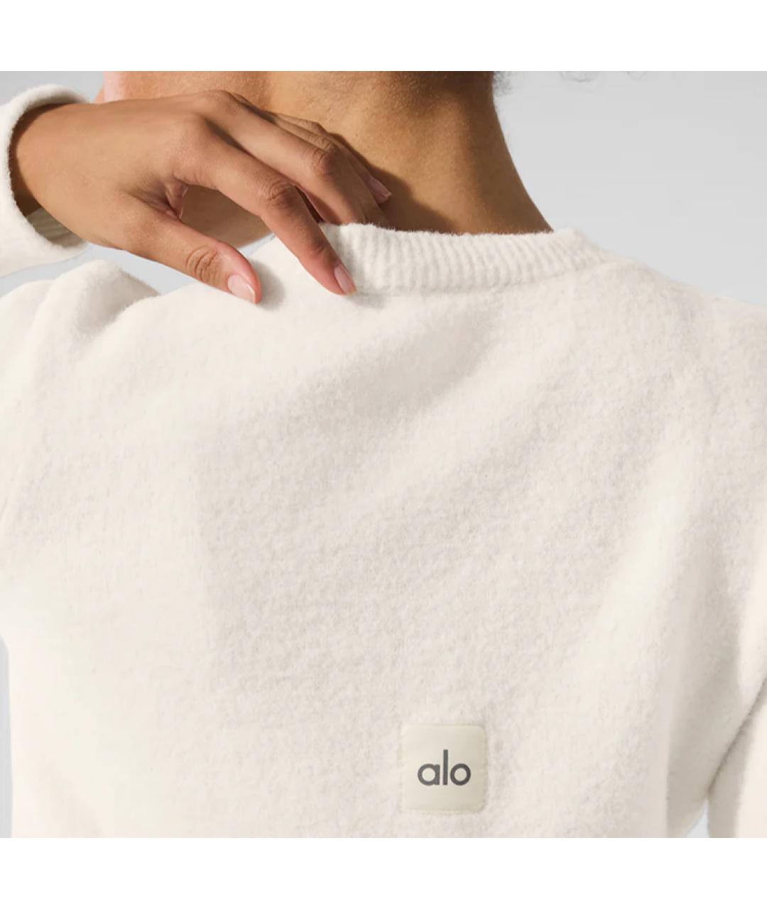 ALO YOGA Бежевый джемпер / свитер, фото 3