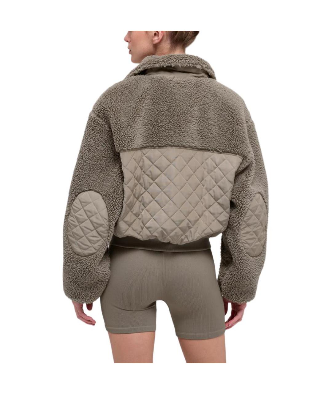 ALO YOGA Коричневая куртка, фото 2