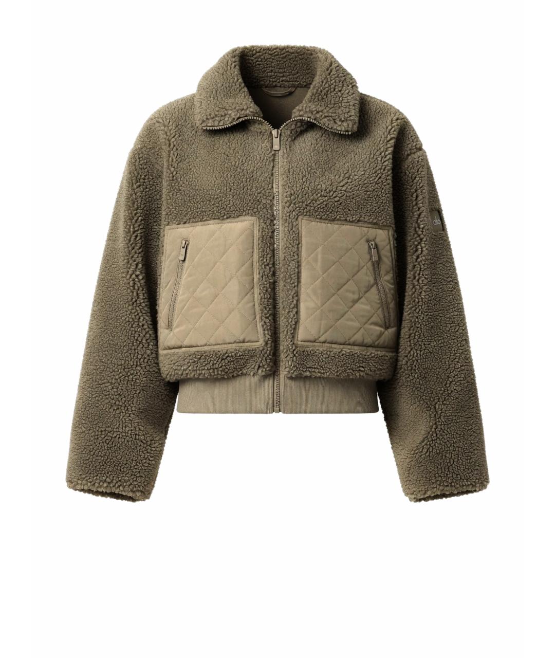 ALO YOGA Коричневая куртка, фото 1