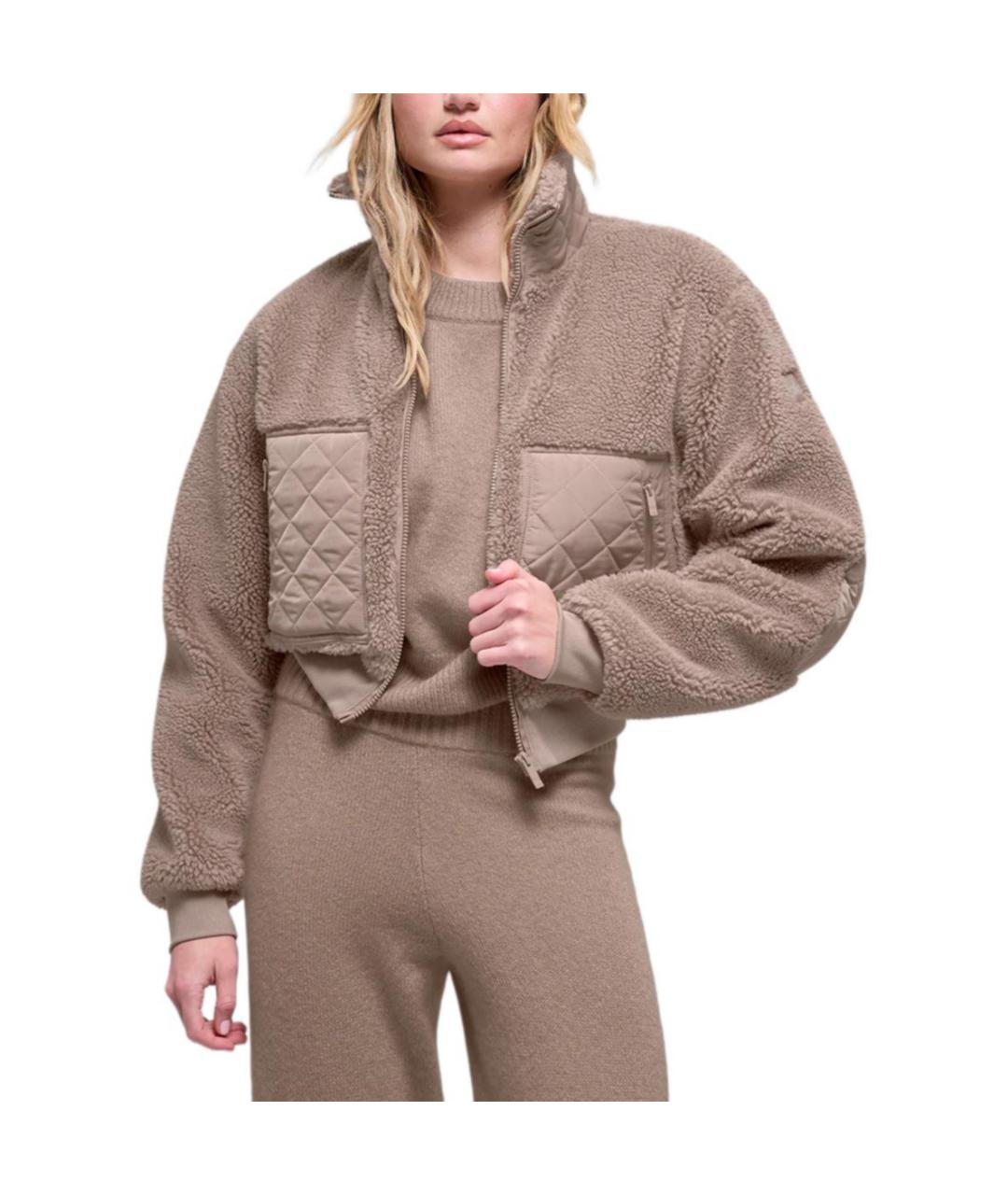 ALO YOGA Коричневая куртка, фото 4