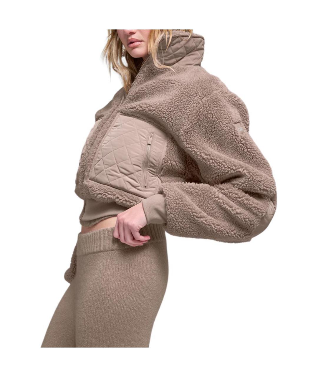 ALO YOGA Коричневая куртка, фото 3