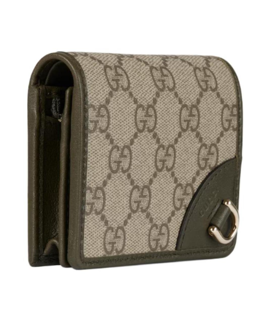 GUCCI Бежевый кошелек, фото 2