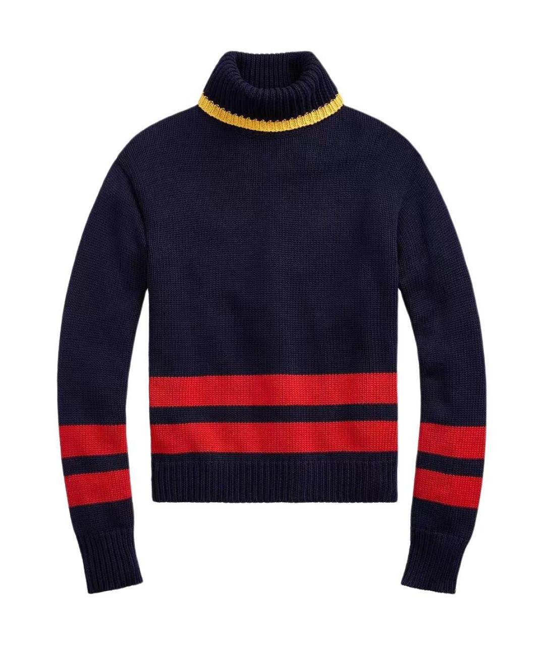 POLO RALPH LAUREN Темно-синий джемпер / свитер, фото 1