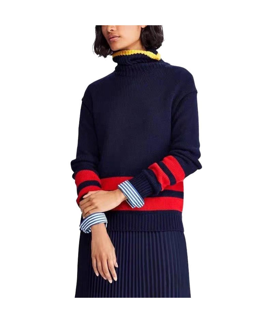 POLO RALPH LAUREN Темно-синий джемпер / свитер, фото 3