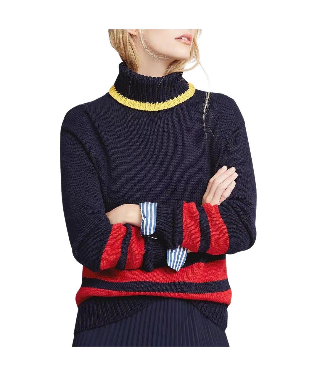 POLO RALPH LAUREN Темно-синий джемпер / свитер, фото 2