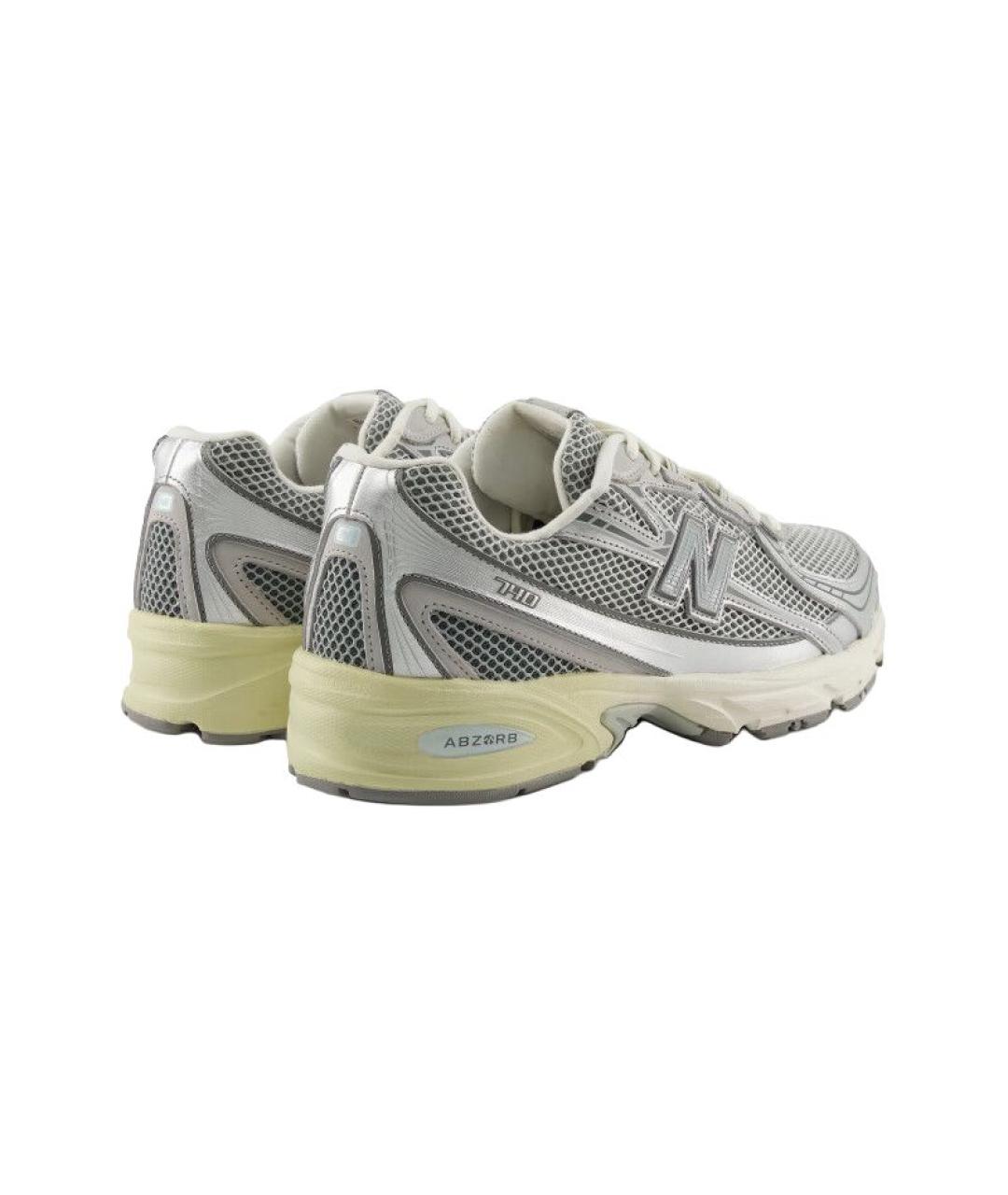 NEW BALANCE Серебряные кроссовки, фото 5