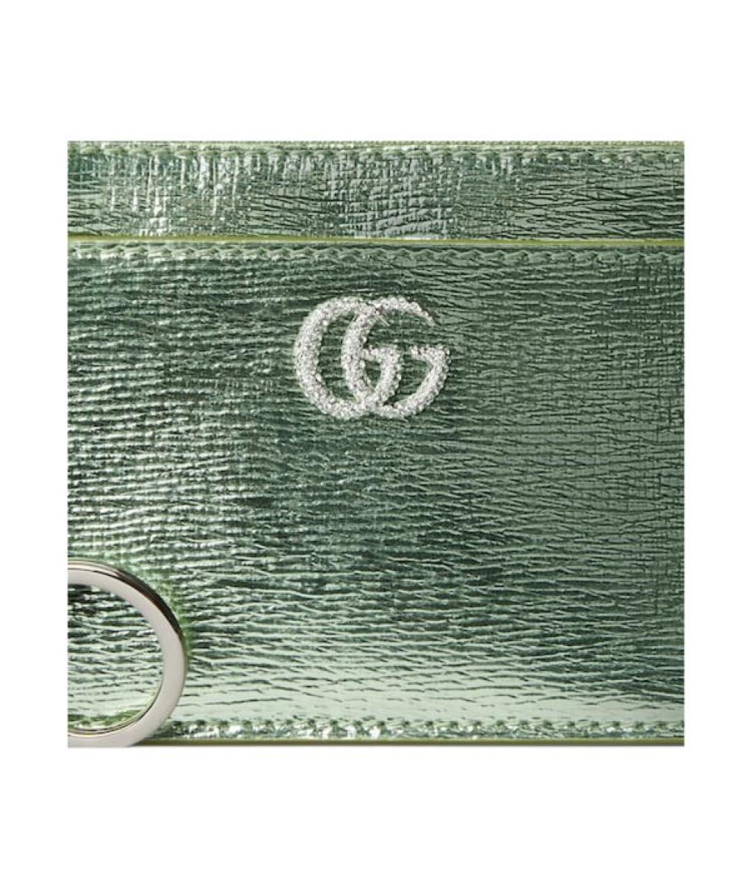 GUCCI Зеленая ключница, фото 5