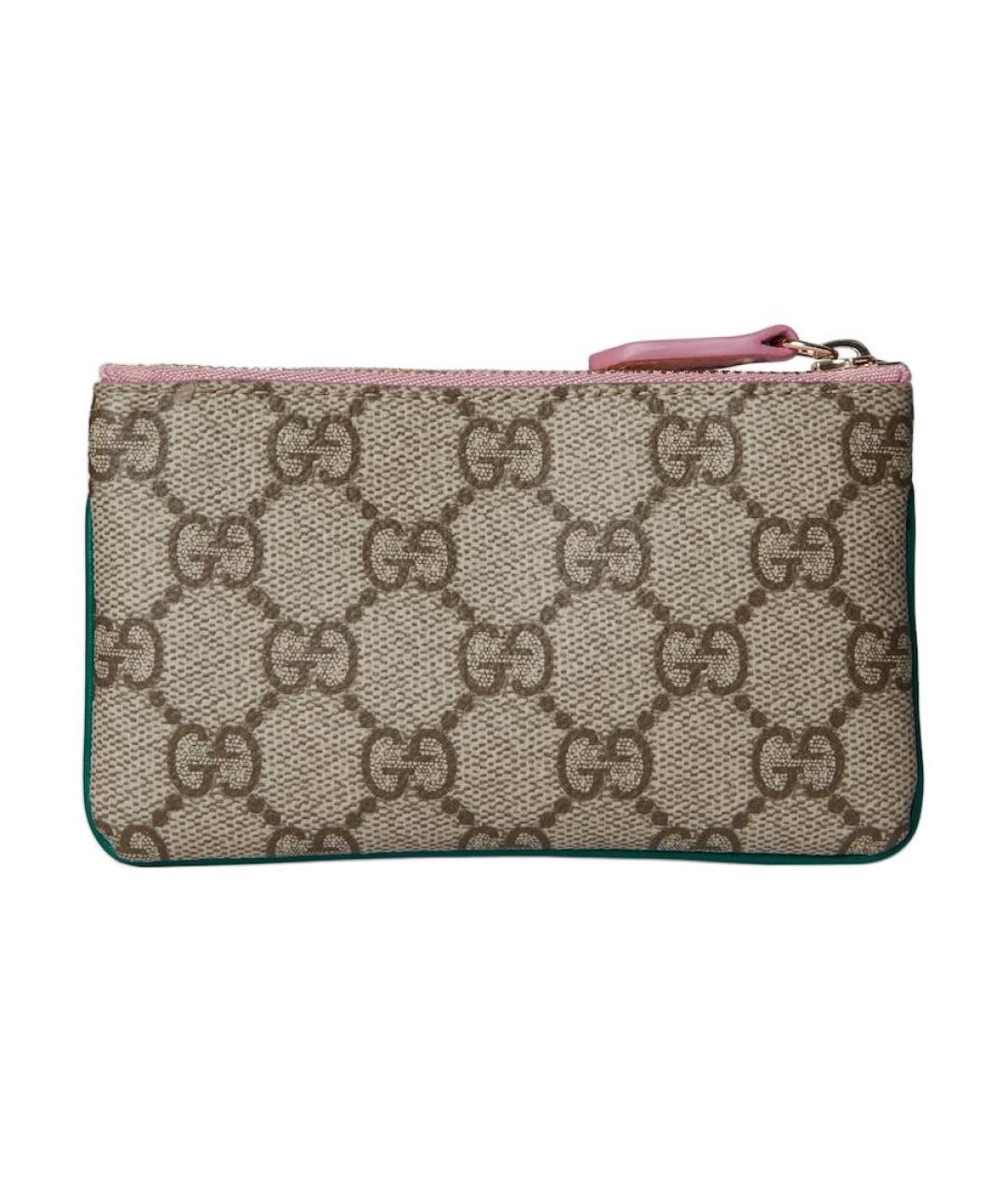GUCCI Бежевая ключница, фото 4