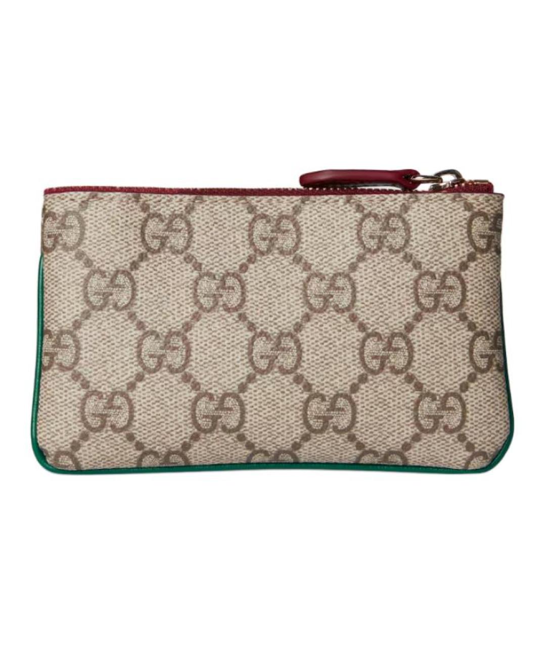 GUCCI Бежевая ключница, фото 4