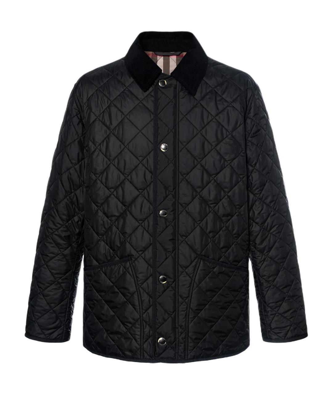 BURBERRY Черный пуховик, фото 1