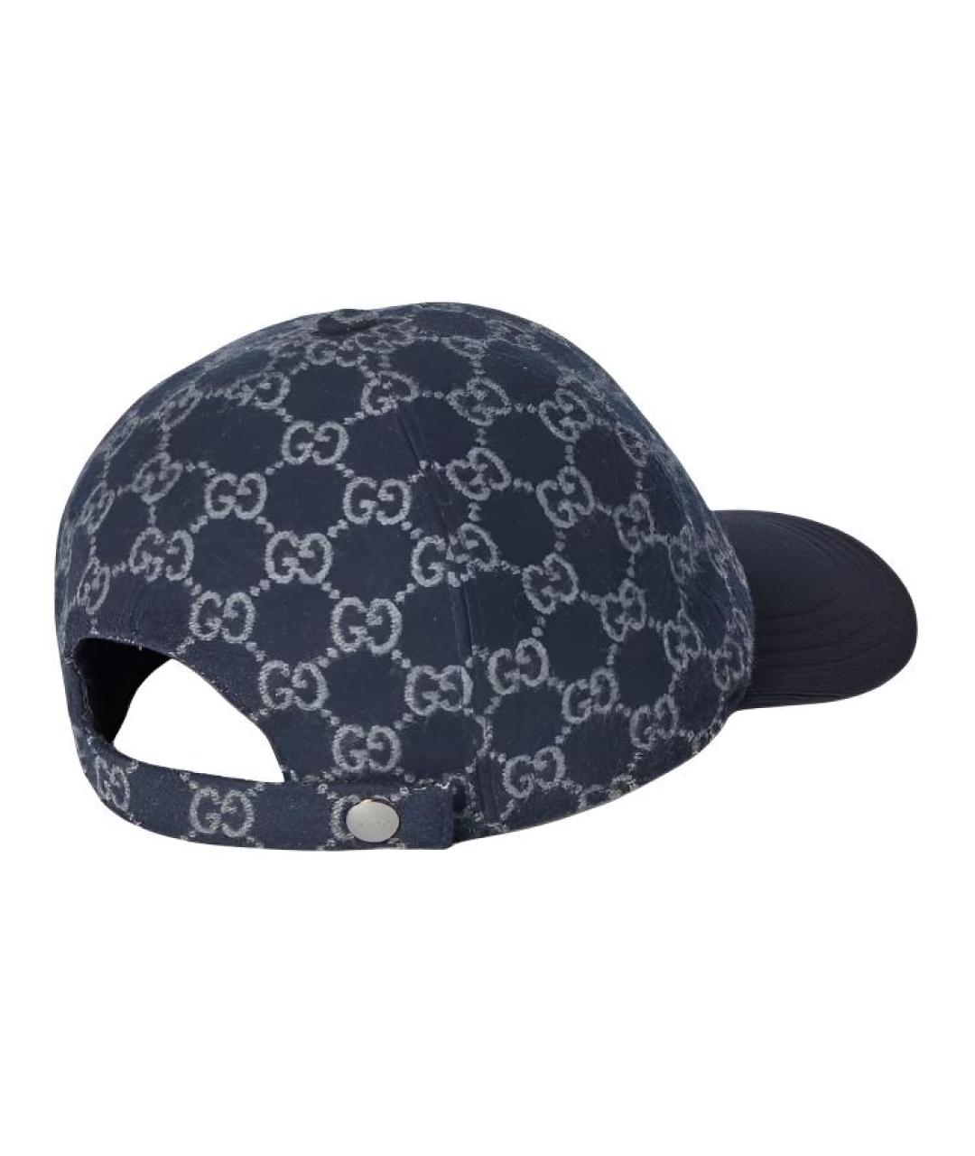 GUCCI Темно-синяя кепка/бейсболка, фото 3
