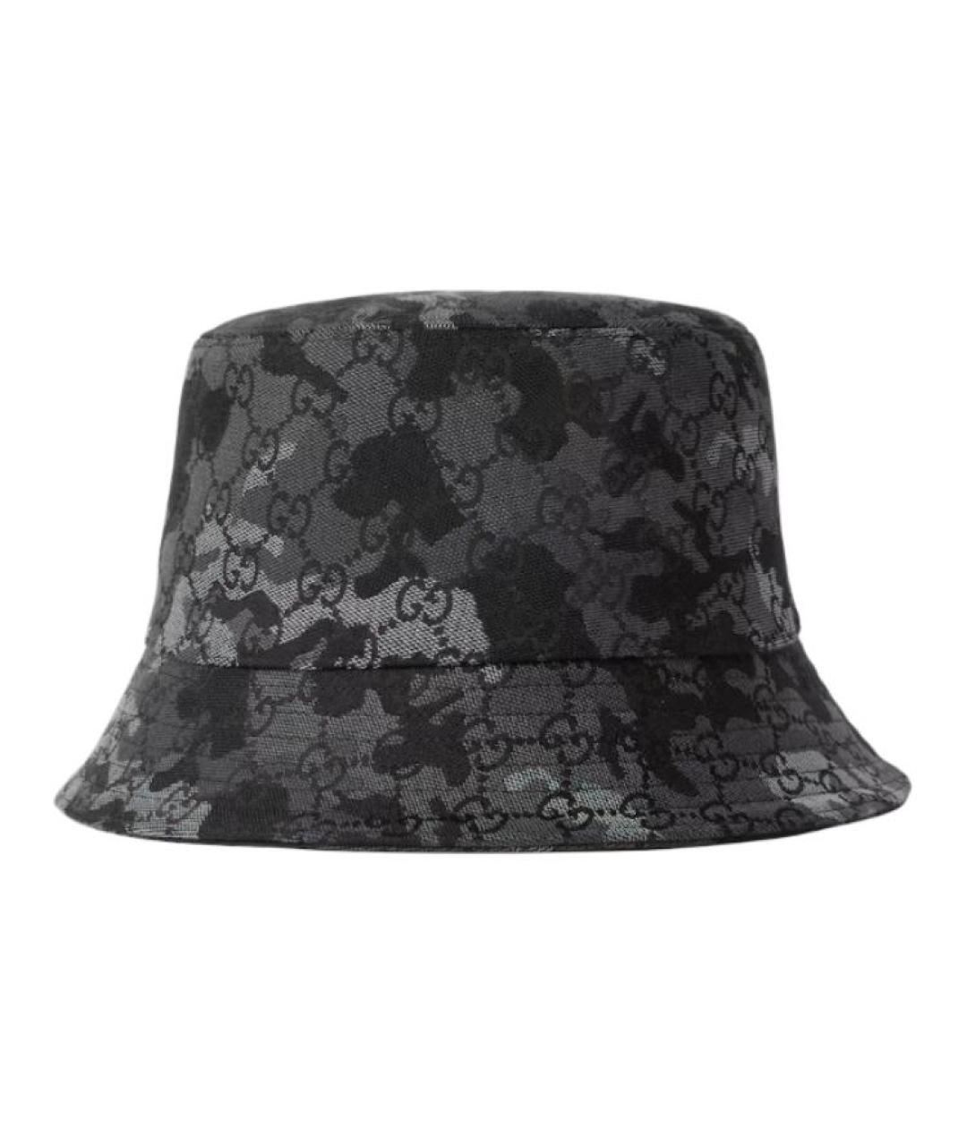 GUCCI Черная шляпа, фото 2