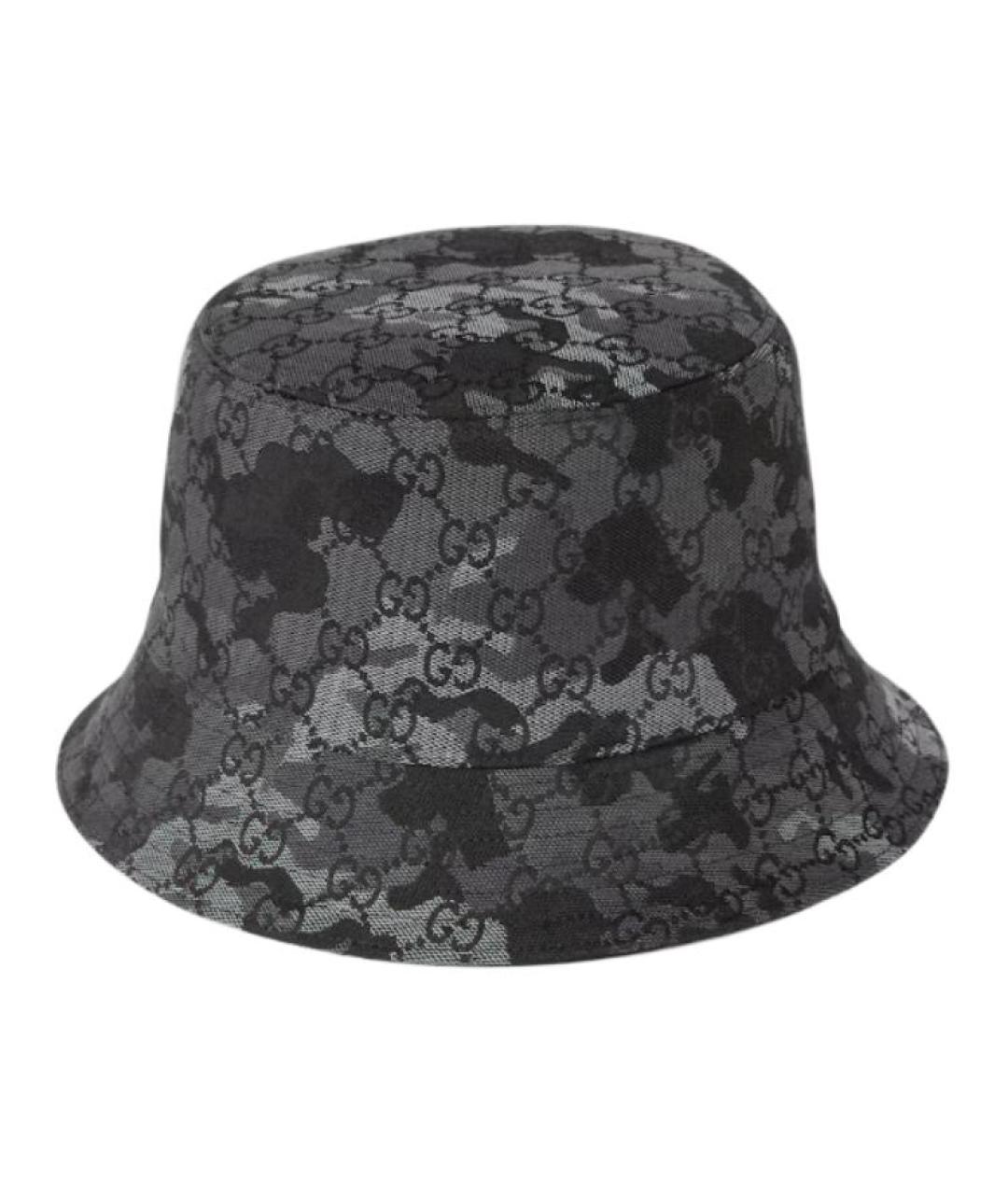 GUCCI Черная шляпа, фото 1