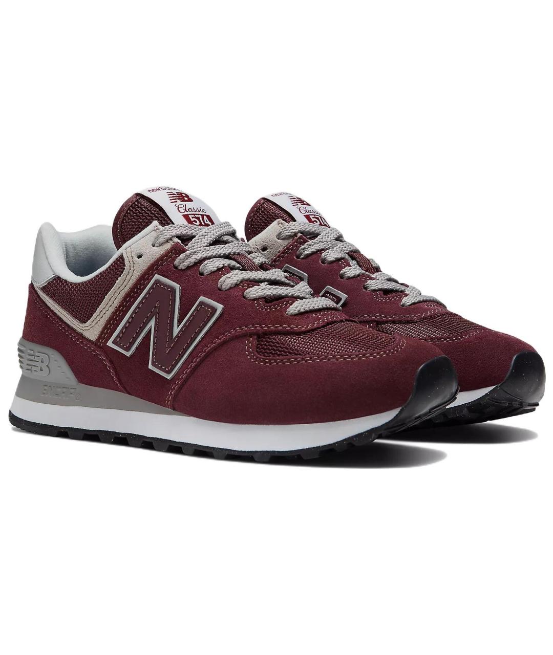 NEW BALANCE Бордовые кроссовки, фото 3