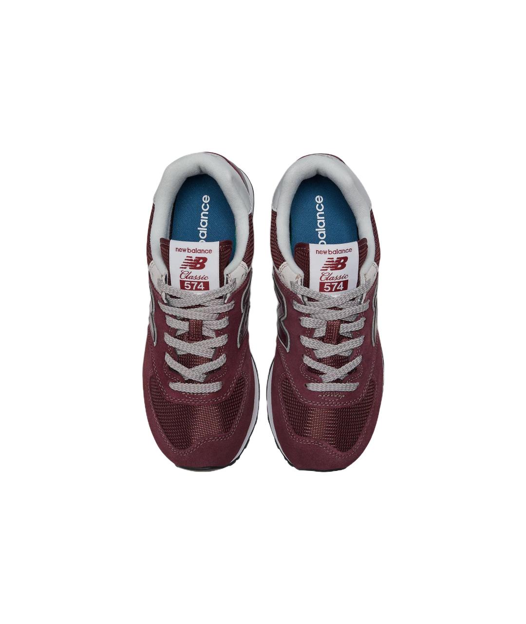 NEW BALANCE Бордовые кроссовки, фото 5