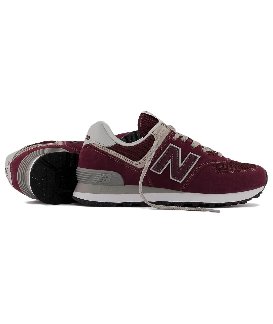 NEW BALANCE Бордовые кроссовки, фото 4
