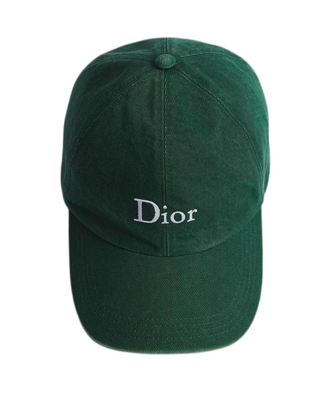 CHRISTIAN DIOR Зеленая кепка/бейсболка, фото 2