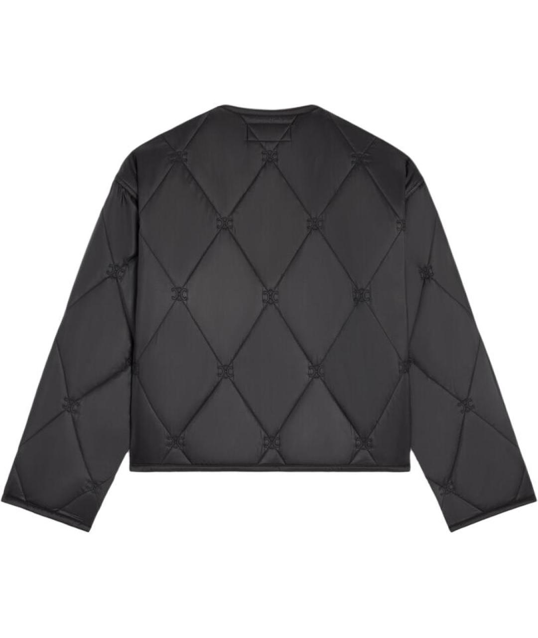 CELINE Черный пуховик, фото 2