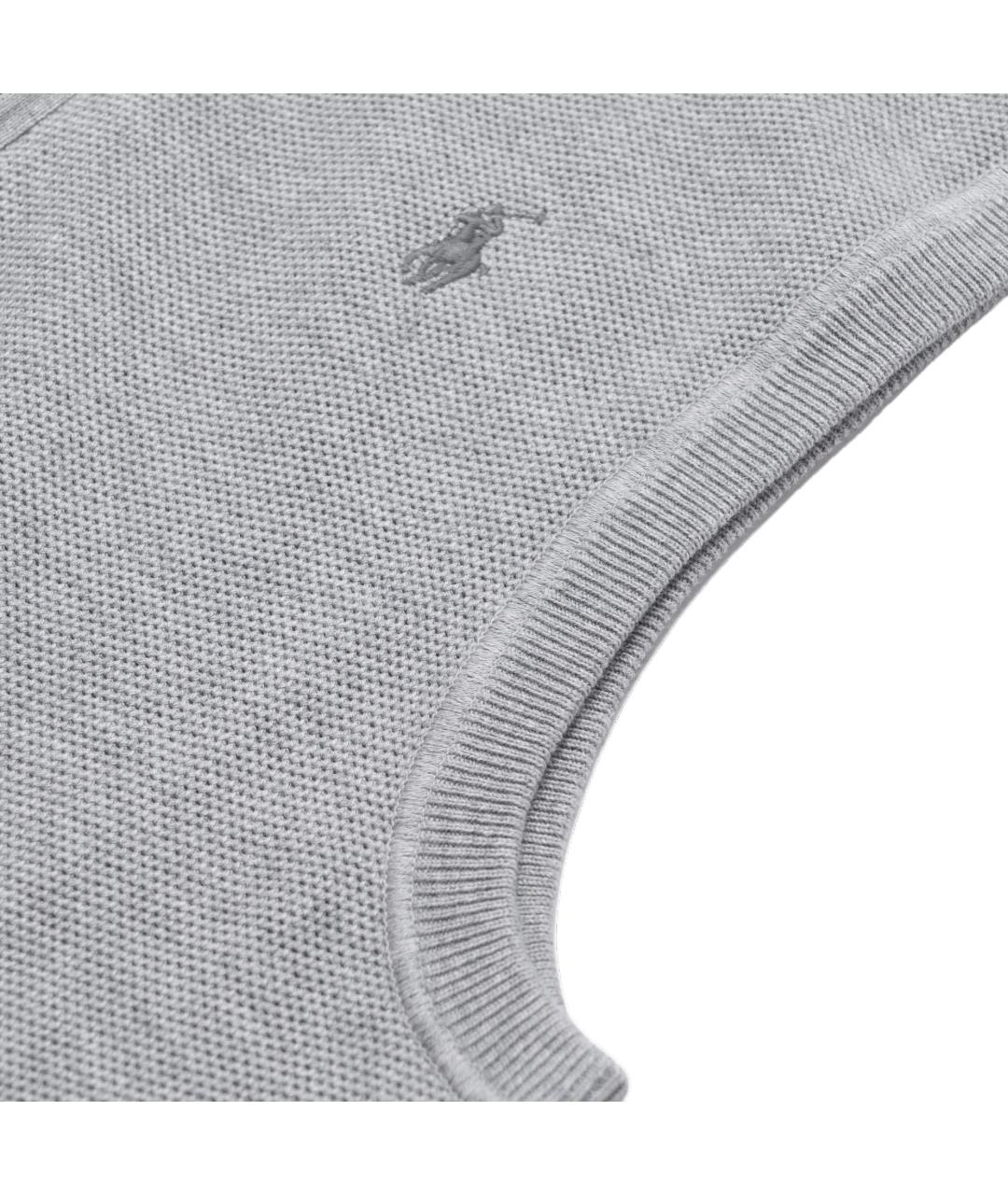 POLO RALPH LAUREN Серый жилет, фото 4