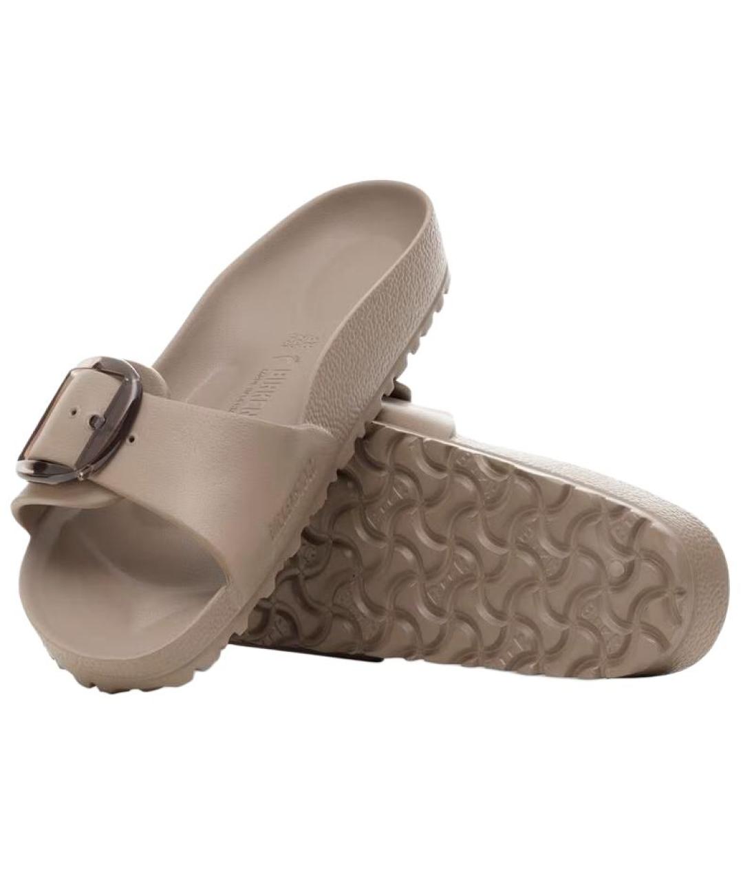 BIRKENSTOCK Коричневые шлепанцы, фото 5