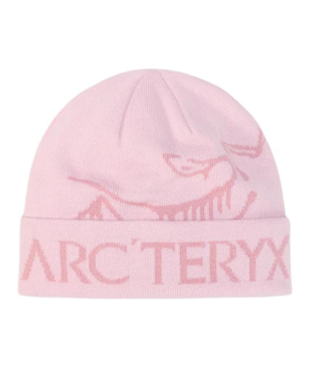 ARCTERYX Розовая шапка, фото 1