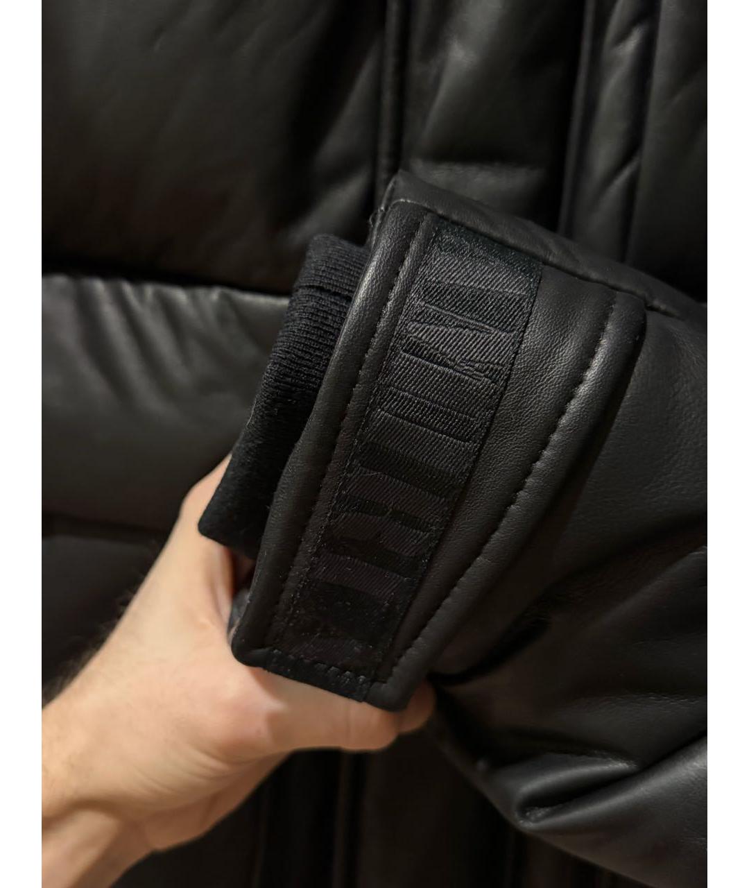 AMIRI Черная кожаная куртка, фото 5