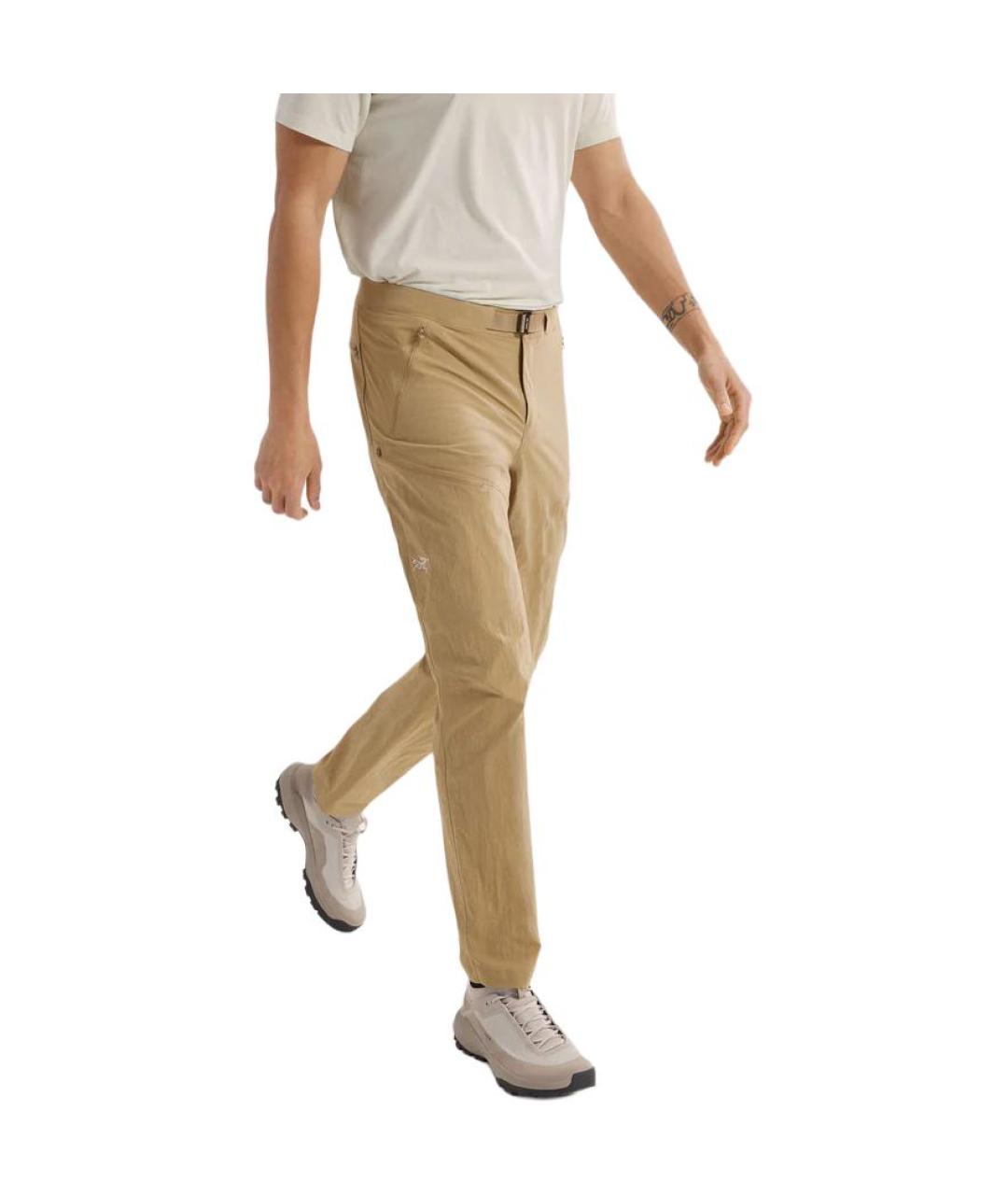ARCTERYX Бежевые повседневные брюки, фото 2