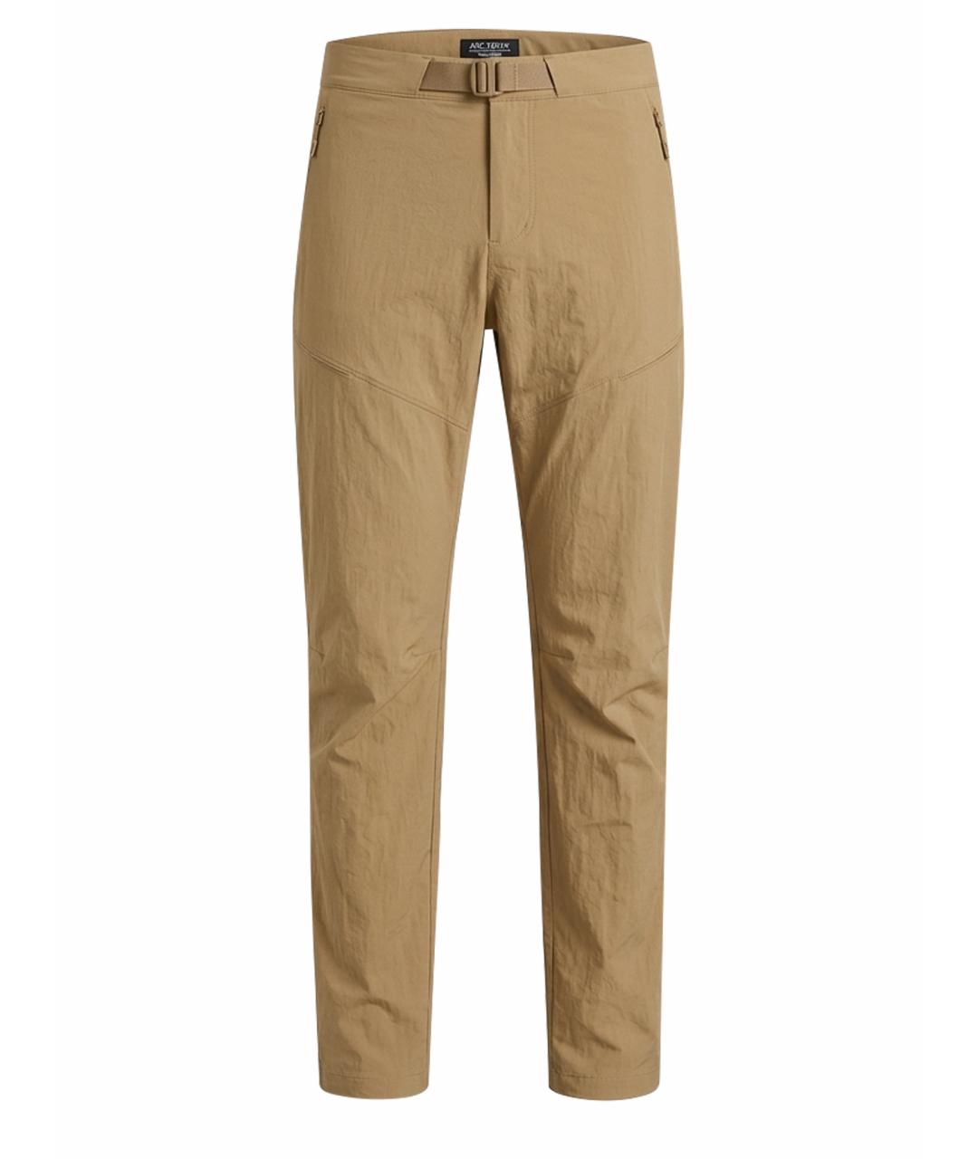 ARCTERYX Бежевые повседневные брюки, фото 1