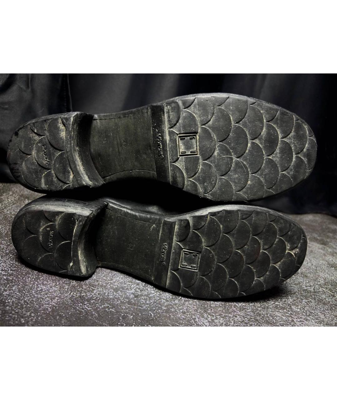 GUIDI Черные высокие ботинки, фото 6