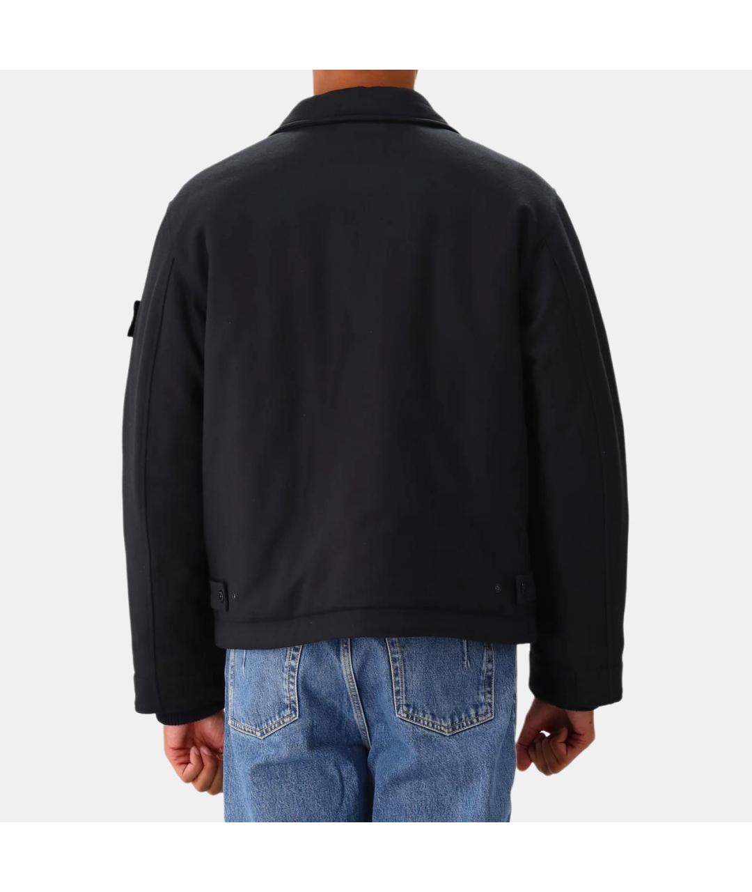 STONE ISLAND Темно-синяя куртка, фото 2