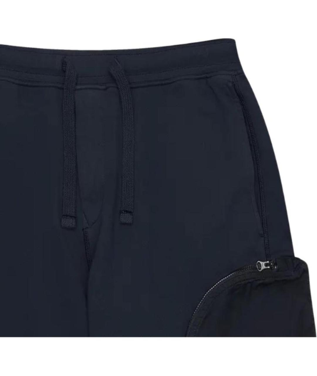 STONE ISLAND Темно-синие шорты, фото 4