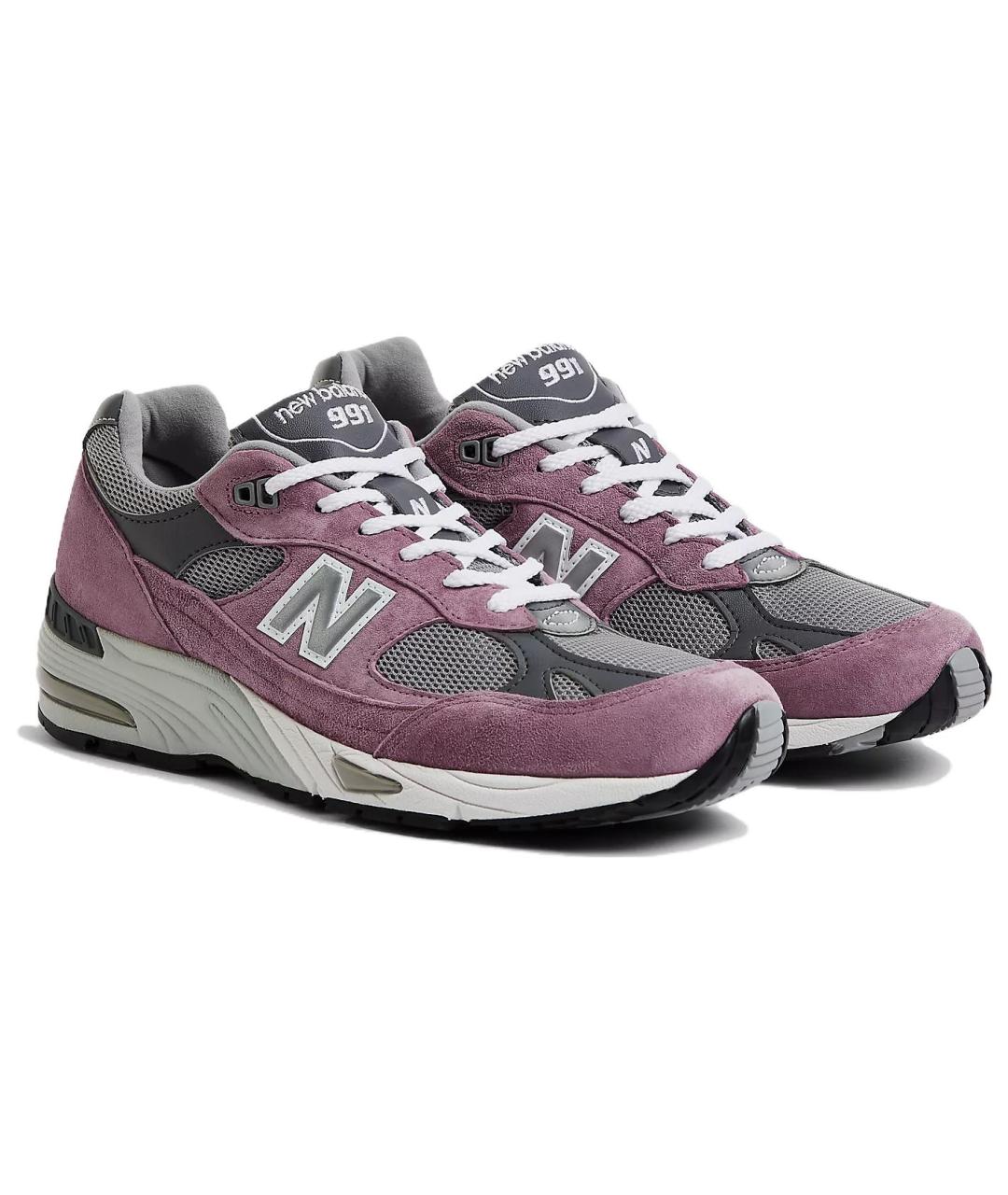 NEW BALANCE Розовые низкие кроссовки / кеды, фото 3