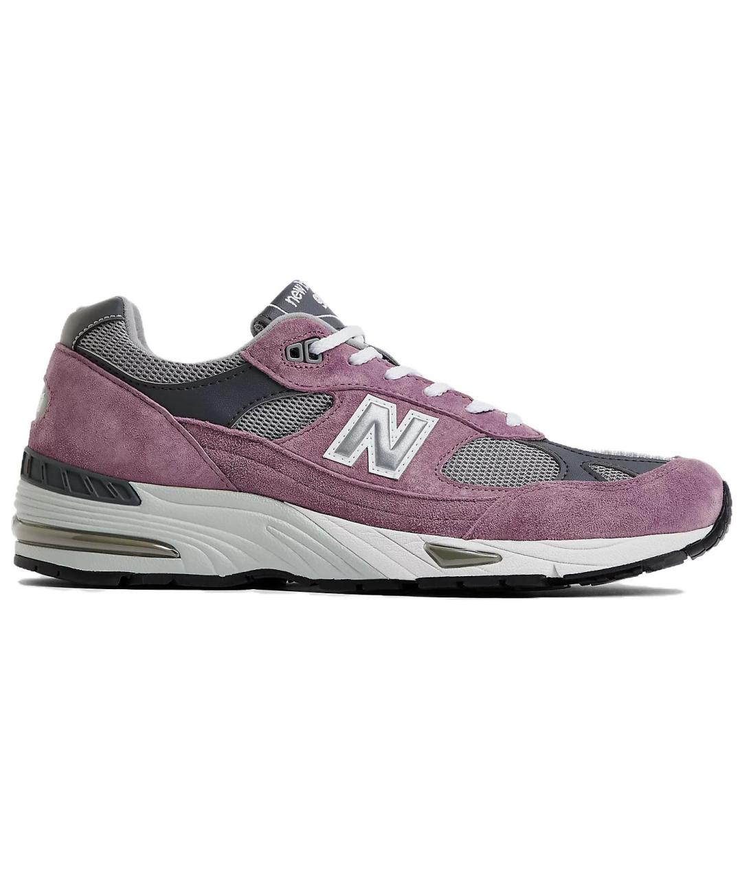 NEW BALANCE Розовые низкие кроссовки / кеды, фото 1