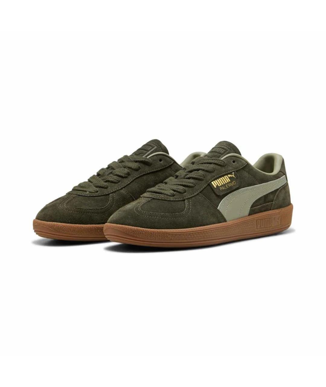 PUMA Зеленые кеды, фото 4