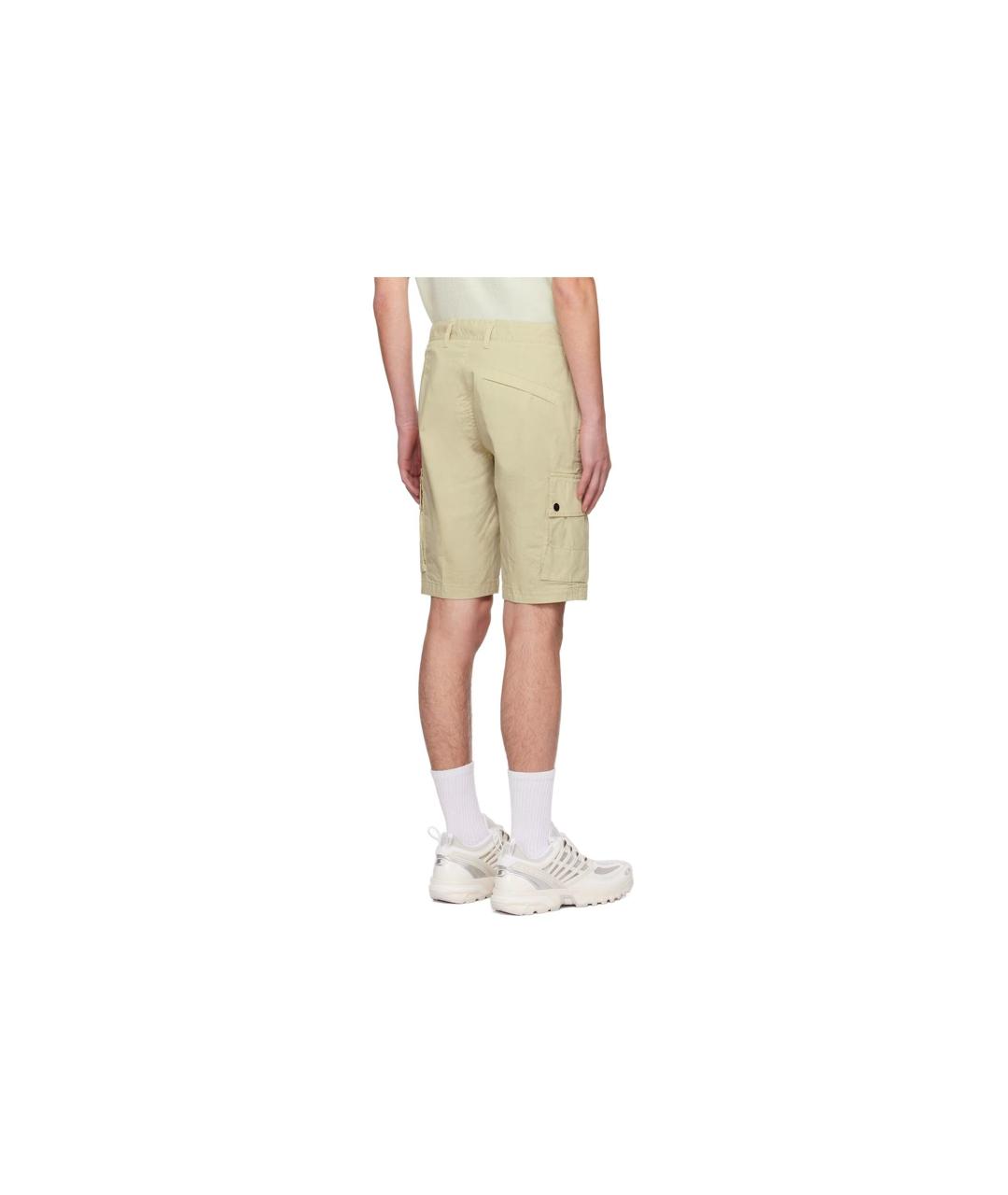 STONE ISLAND Зеленые шорты, фото 2
