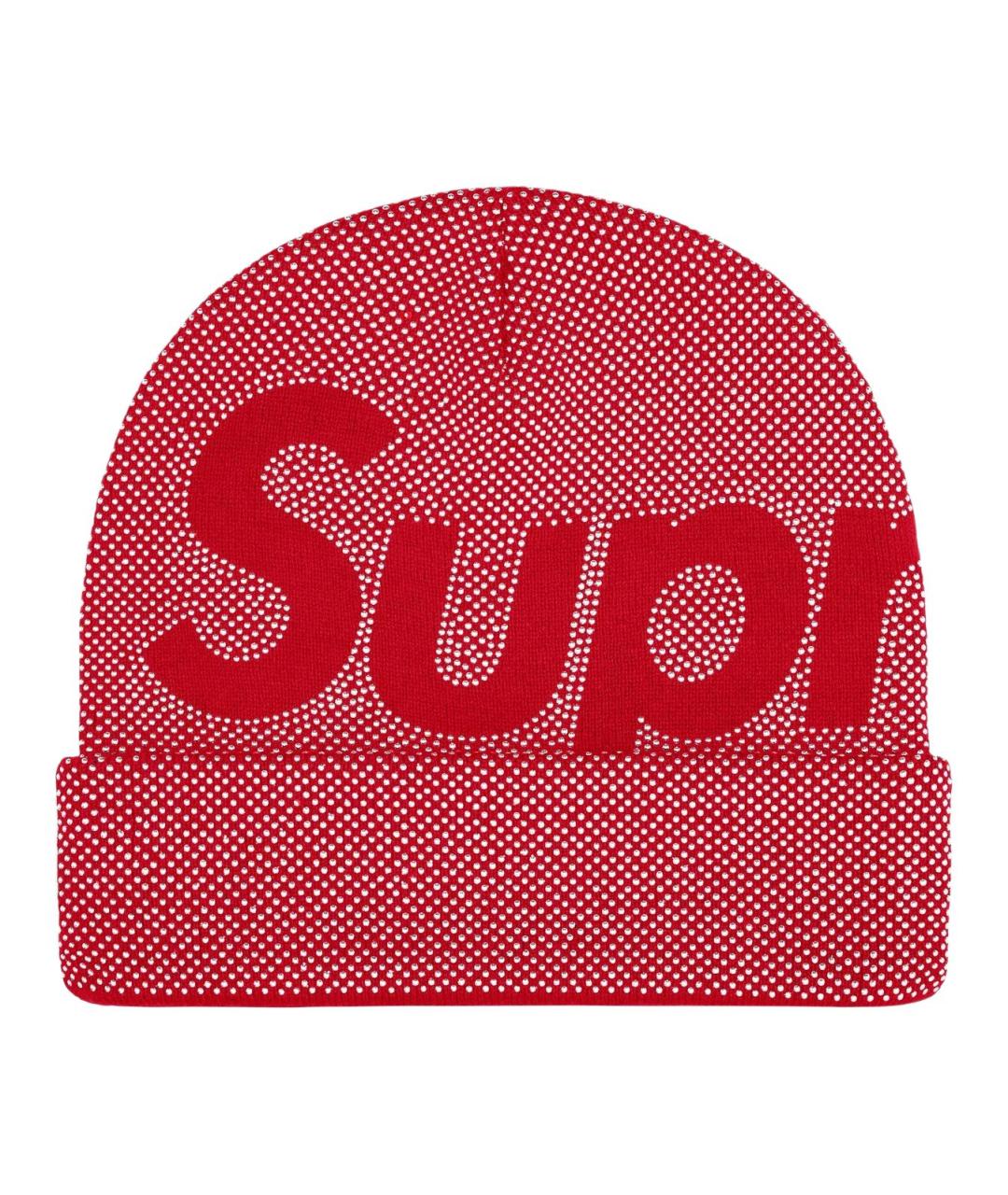 SUPREME Красная шапка, фото 1