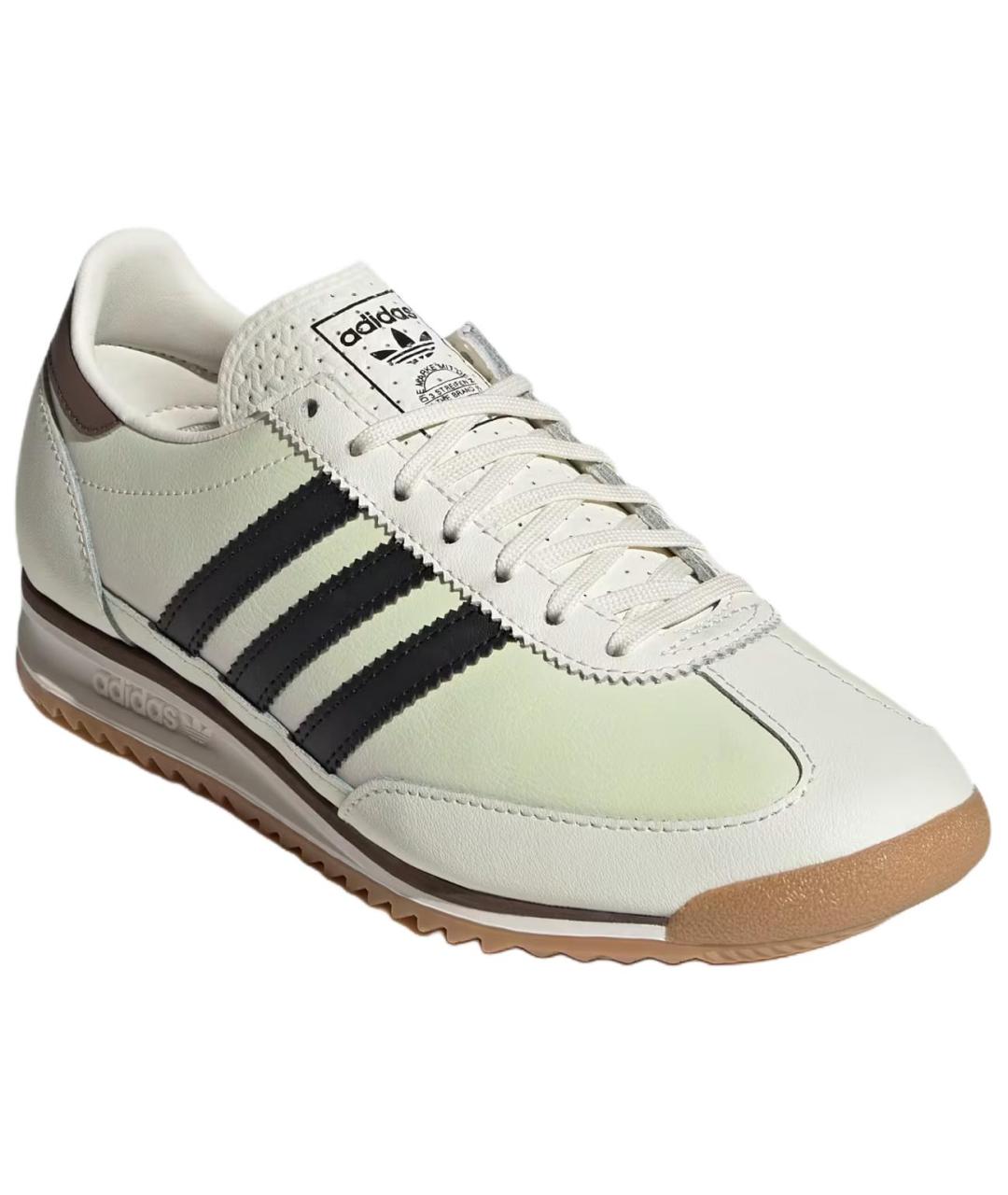 ADIDAS Белые кожаные кроссовки, фото 3