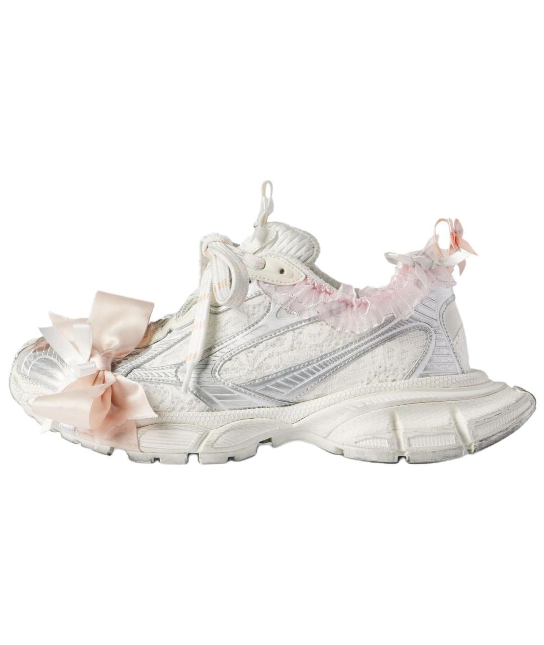 BALENCIAGA Белые кроссовки, фото 6
