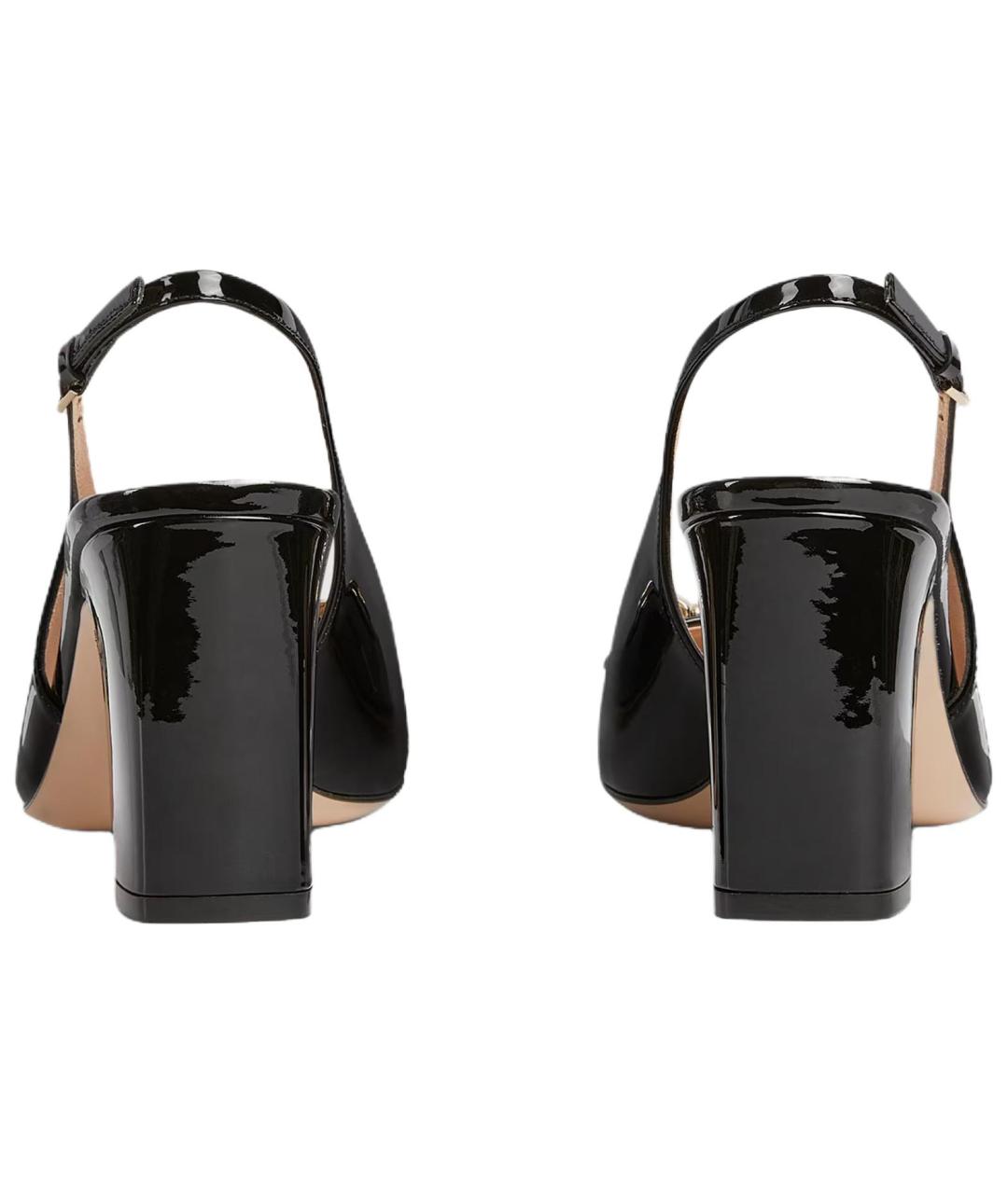 GUCCI Черные кожаные туфли, фото 5