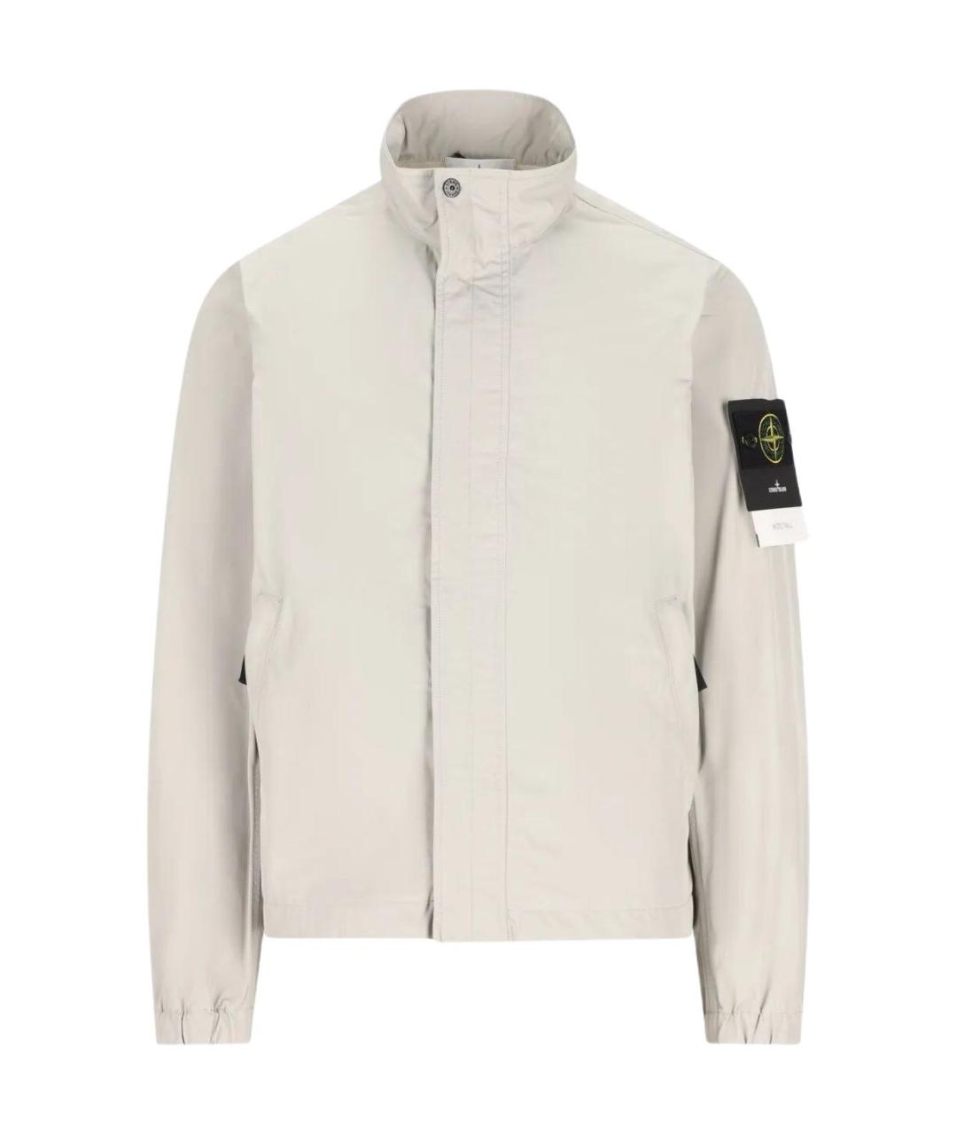 STONE ISLAND Белая куртка, фото 1